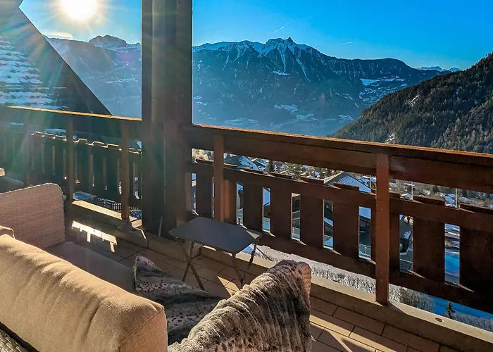 Vue Imprenable, Terrasse & Acces Bains * Ovronnaz