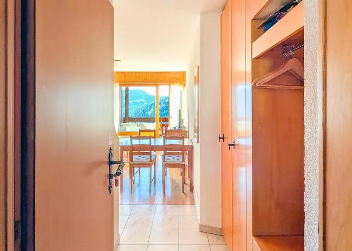 Vue Imprenable, Terrasse & Acces Bains Apartamento Ovronnaz